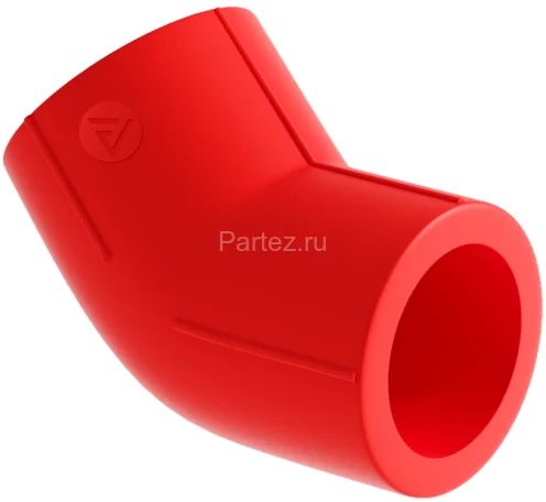 Отвод SLT BLOCKFIRE PP-R 45° 40 уголок