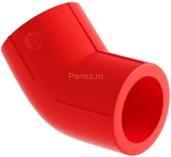 Отвод SLT BLOCKFIRE PP-R 45° 40 уголок