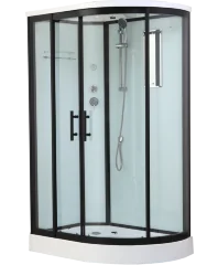 Timo Standart T-6602 Black L душевая кабина (120*85*220), шт