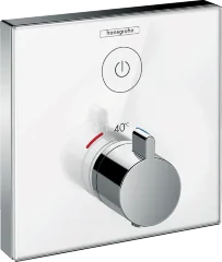 15737400 Термостат ShowerSelect Glass для одного потребителя, стеклянный, СМ