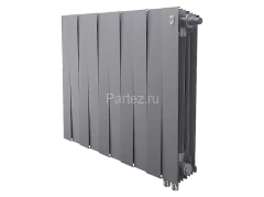 Радиатор Royal Thermo PianoForte 500 /Silver Satin - 10 секц. VDR