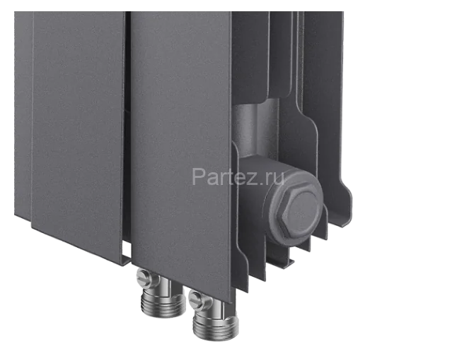 Радиатор Royal Thermo PianoForte 500 /Silver Satin - 4 секц. VDR