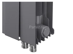 Радиатор Royal Thermo PianoForte 500 /Silver Satin - 12 секц. VDR
