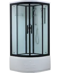 Timo Standart T-6690 Black душевая кабина (90*90*220), шт
