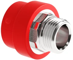 Муфта SLT BLOCKFIRE PP-R комб. НР 50×1 1/2&quot; под ключ