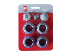 Набор присоединительный Royal Thermo 3/4'' silver