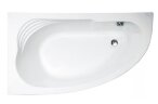 Асимметричная ванна MERIDA 170Х100 левосторонняя