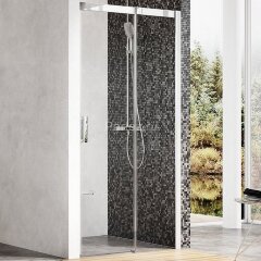 Душевая дверь Ravak раздвижная 120х195, цвет профиля хром , толщина полотна 6мм универсальная