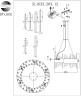 Подвесная люстра ST Luce SL1633.203.12
