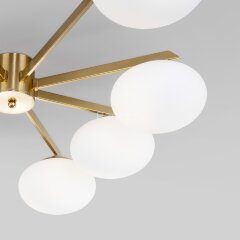 Потолочная люстра Eurosvet 70220/8 латунь