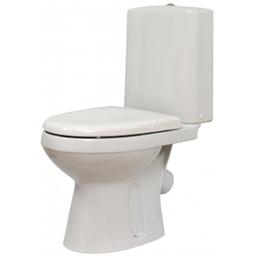 Унитаз-компакт Леда Премиум, сиденье с микролифтом, белый (45901130055)