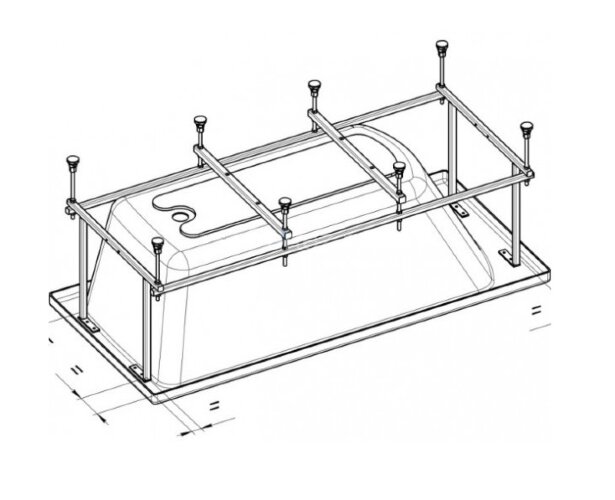Монтажный комплект к а/в BeCool 180*80