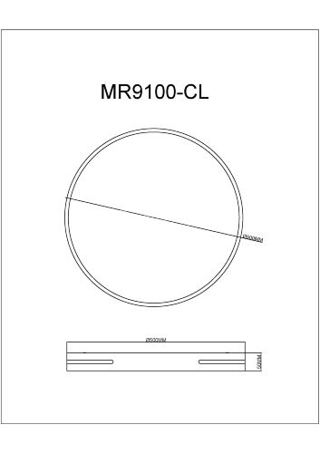 Потолочный светильник MyFar MR9100-CL