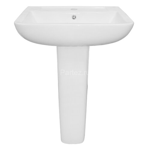 Раковина с пьедесталом Loranto Liri 550х425х830 санфаянс (CS-BMP009)