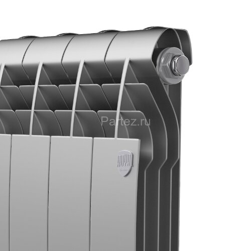 Биметаллический радиатор Royal Thermo BiLiner Silver Satin 350/87-4