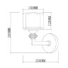 Бра Vele Luce VL1054W01