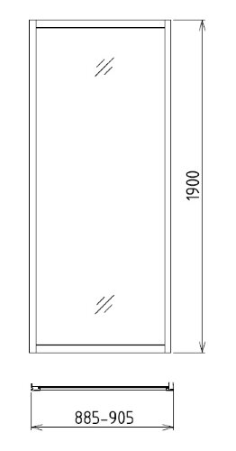 Боковая стенка Gemy A90M