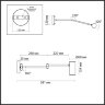 Бра Odeon Light 4376/1W