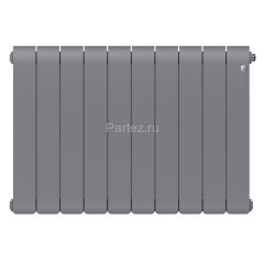 Радиатор биметаллический Royal Thermo Infinity 500 Silver Satin - 10 секц.