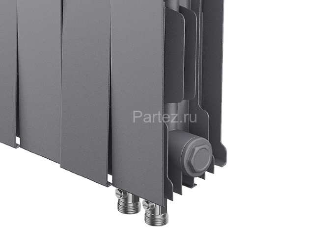 Радиатор Royal Thermo PianoForte 200 /Silver Satin - 16 секц. VDR
