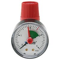Клапан предохранительный с манометром WATTS SVM 30х1/2&quot;
