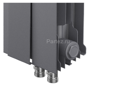 Радиатор Royal Thermo PianoForte 300 /Silver Satin - 10 секц. VDR