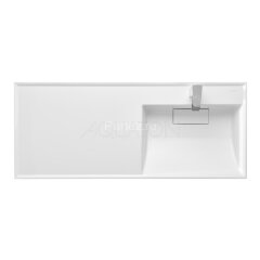 Раковина - столешнца AQUATON Лондри 1200 белая, правая (1A72243KLH010)