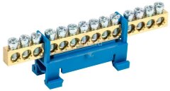 Шина нулевая на DIN-изол. &quot;Стойка&quot; ШНИ 6х9-14-С-С IEK YNN10-69-14P-K07