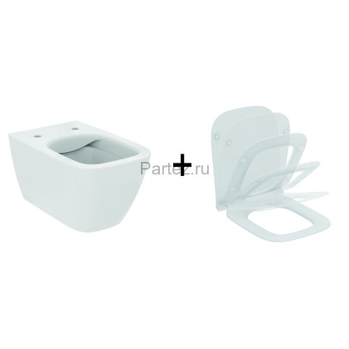 Промо-комплект Ideal Standard I life B Подвесной унитаз + Сиденье микролифт в подарок (ZZ0002)