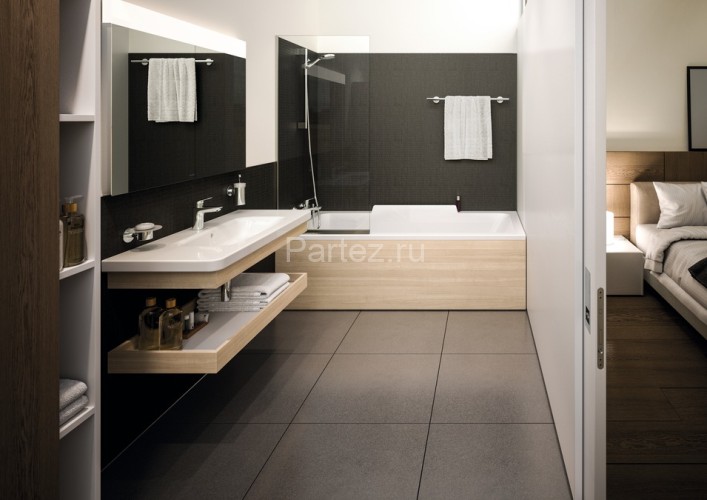 Стаканчик для зубных щеток Hansgrohe Logis, с держателем, хром (40518000)