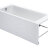 Ванна акриловая Roca EASY 170x80 прямоугольная, белая (Z.RU93.0.762.4)