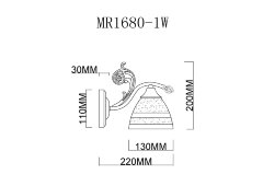 Бра MyFar MR1680-1W