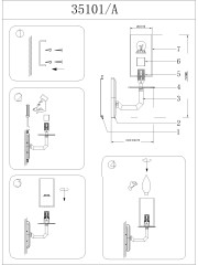 Бра Newport 35101/A