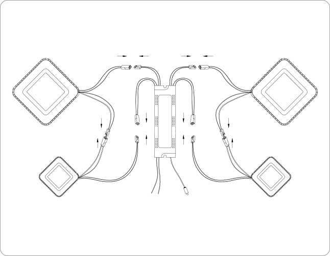 Потолочная люстра Ambrella FA8878