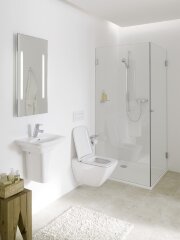 Унитаз подвесной Laufen Palace безободковый (8.2070.6.000.000.1)