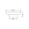 Мыльница Grohe Essentials, Прозрачный (40368001)