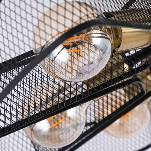 Потолочная люстра Arte Lamp A7044PL-8BK
