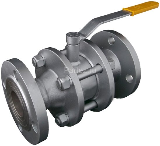 Кран шаровой стальной 11с64п Dу 80 Pу25 ф-ф