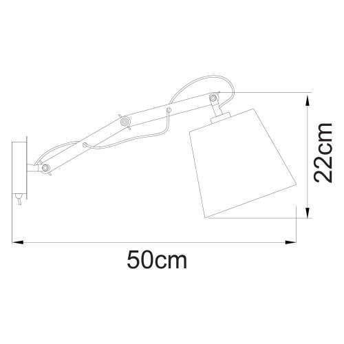 Бра Arte Lamp A5700AP-1WH