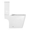 Унитаз-компакт Azario Ferra 365х650х785 напольный, безободковый, с быстросъемным сиденьем микролифт 
