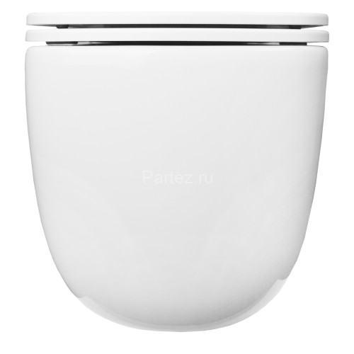 Унитаз подвесной AZARIO FLAVIA 515х360х360 слив "Торнадо", быстросъемное сиденье микролифт (AZ-0076-