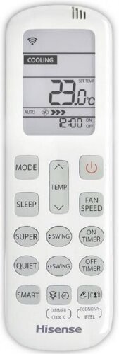 Инверторная сплит-система Hisense LUX Design SUPER DC Inverter (R32) AS-10UW4RVETS00 (комплект)