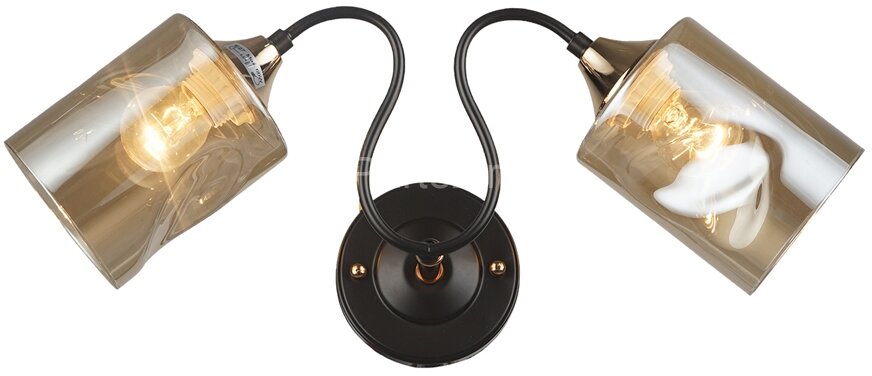 Бра Imex MD.4052-2-W BK+FGD