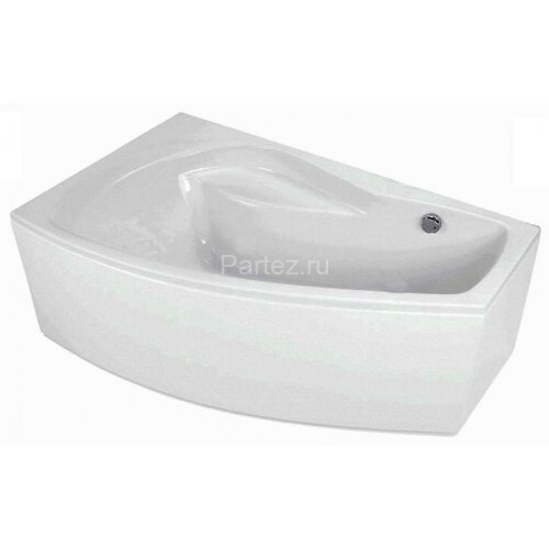 Ванна акриловая Santek Майорка асимметричная 150х90, левосторонняя, белая