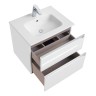 Модуль для раковины Roca THE GAP 600 мм, 2 ящика, белый глянец