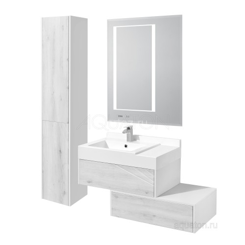 Комод AQUATON Сакура 79.7х46.7х24 Светлое дерево (1A236603SKW80)