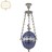 Подвесной светильник Art Classic 34.1000P.20.Ni.Clear-Blue.H-1J.FA3S