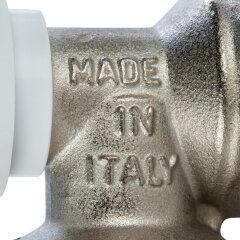 Клапан ручной терморегулирующий угловой 3/4 (снят с пр-ва)&quot; Stout