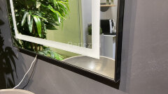 Зеркало AZARIO Саурон 600х800 вертикальное, c подсветкой и диммером, сенсорный выключатель (LED-0000