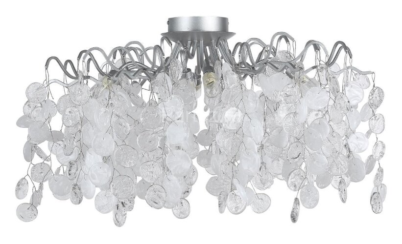 Потолочная люстра Crystal Lux TENERIFE PL8 SILVER